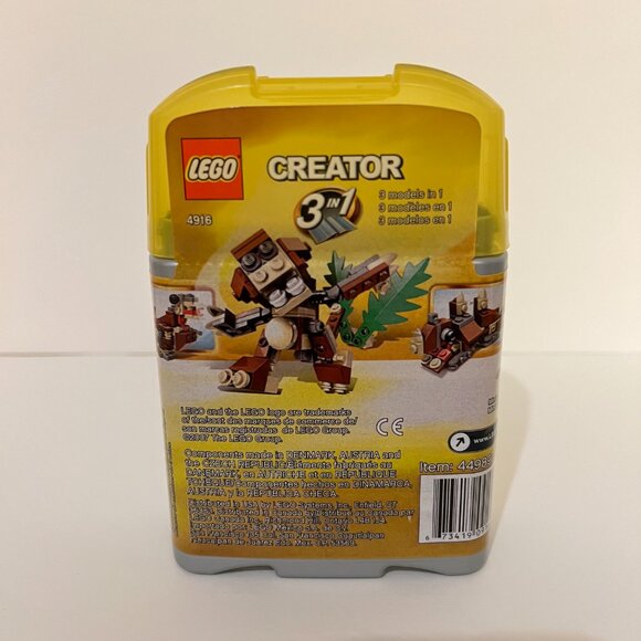 NEW Lot of 3 Lego Creator 4916 Mini Animals 3in1 2007 - Picture 4 of 6